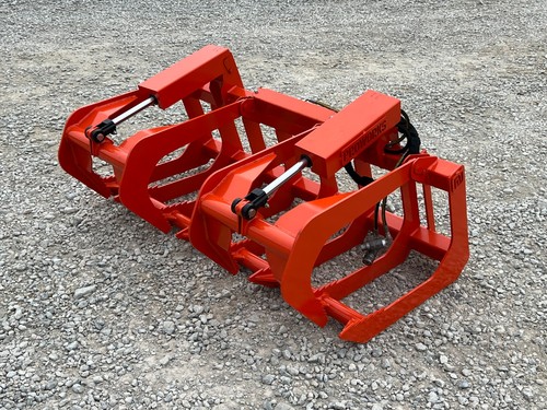 Dual cylinder root grapple - cylinder,